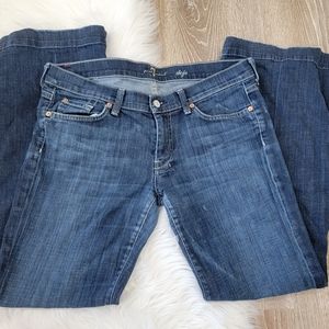 7FAMK dojo flare jeans Size 32 perfect condition